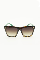 Gold Bee Sunglasses With Contrast Arm
