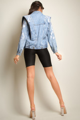 Retro Embroidered Denim Jacket