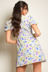 Floral Watercolour Tea Dress