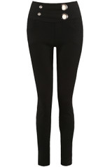 High Waisted Eyelet Jeggings High Waisted Eyelet Jeggings