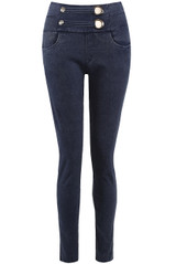 High Waisted Eyelet Jeggings High Waisted Eyelet Jeggings