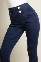 High Waisted Eyelet Jeggings High Waisted Eyelet Jeggings