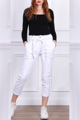 Paper Bag Turn Ups Jeans