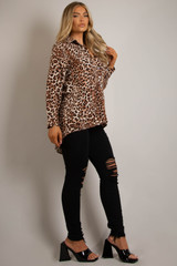 Leopard Print Blouse