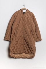 Quilted Hooded Coat