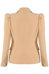 Double Breast Blazer With Puff Shoulder (Pack Of 2 Individual Sizes) Double Breast Blazer With Puff Shoulder (Pack Of 2 Individual Sizes)