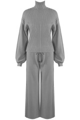 High Neck Ribbed Jumper  & Trouser Co-Ord