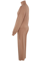 High Neck Ribbed Jumper  & Trouser Co-Ord