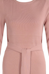 Tie Front Ribbed Loungewear