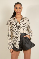 Zebra Print Shirt