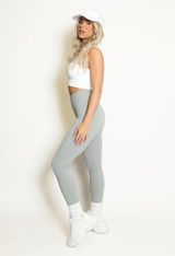 High Waist Ribbed Gym Leggings