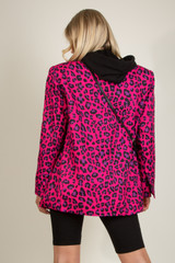 Leopard Print Oversized Blazer