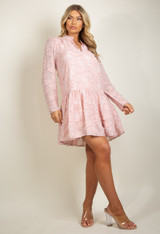 Long Sleeve Smock Dress