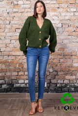 Sustainable Skinny Blue Jeans
