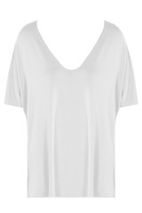 V Neck Oversized T-Shirt