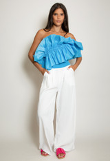 Ruffle Crop Top 