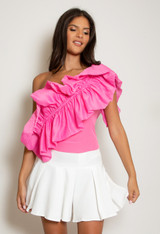 Ruffle Crop Top 