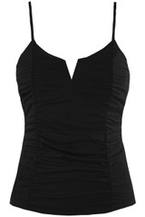Ruched Fitted Cami Tops