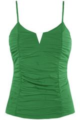 Ruched Fitted Cami Tops