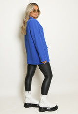 Tailored Double Breasted Boxy Blazer