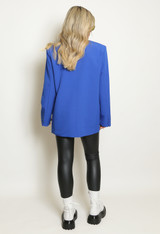 Tailored Double Breasted Boxy Blazer