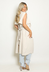 Sleeveless Trench Coat