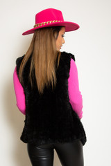 Faux Fur Swing Gilet