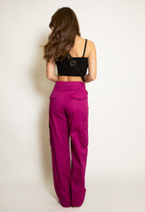 Wide Leg Cargo Trousers