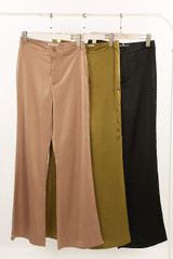 Satin Wide Leg Trouser