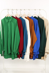 Dip Back Longline Blouse