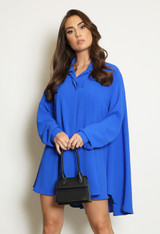 Dip Back Longline Blouse