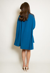 Dip Back Longline Blouse