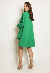 Dip Back Longline Blouse