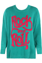 Rock And Roll Round Neck Jumper