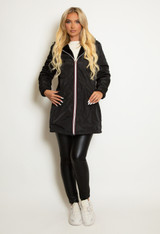 Faux Fur Hooded Reversible Jacket