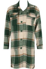 Longline Check Shirt