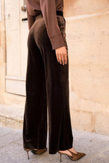 Velvet Straight Leg Trouser