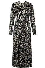 Floral Maxi Shirt Dress