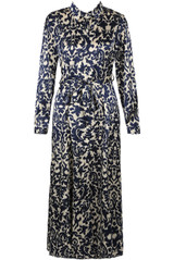 Floral Maxi Shirt Dress