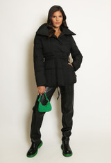 Short Quilted Puffer Coat