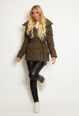 Short Quilted Puffer Coat
