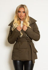 Short Quilted Puffer Coat