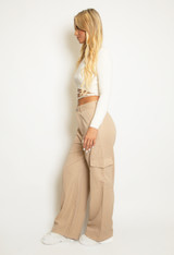 Wide Leg Cargo Trouser