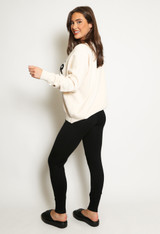 Amour Embellished Fine Knit Jumper