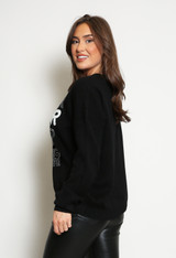 Amour Embellished Fine Knit Jumper