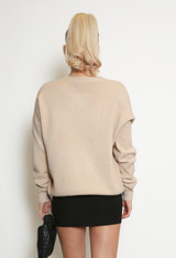 Amour Embellished Fine Knit Jumper