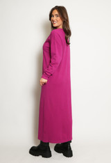 Maxi Jumper With Front Split