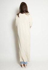 Maxi Jumper With Front Split