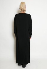 Maxi Jumper With Front Split