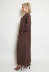 Maxi Jumper With Front Split